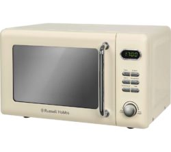RUSSELL HOBBS RHRETMD706C Solo Microwave - Cream